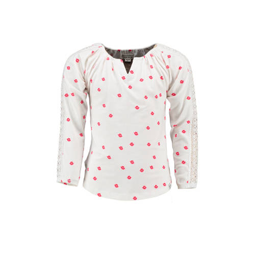 Kiddo Top Met Kusjes Wit kiddo kopen in de aanbieding
