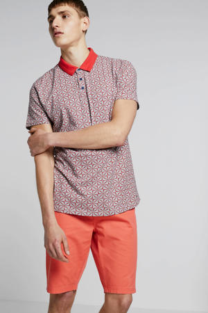 polo met grafische print