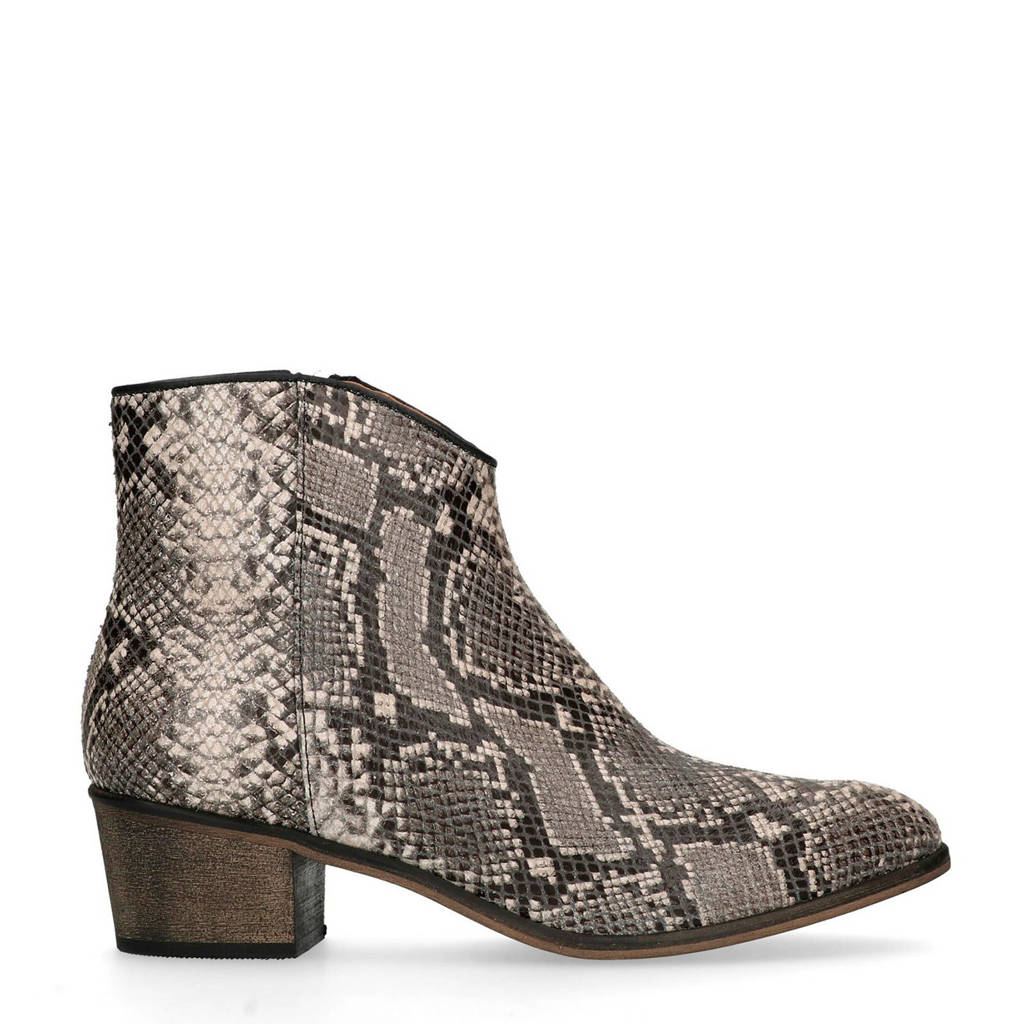 Met Enkellaarzen Leren Enkellaarzen Manfield Met Manfield Slangenprint Enkellaarzen Met Leren Leren Manfield Slangenprint Slangenprint tUF5qq