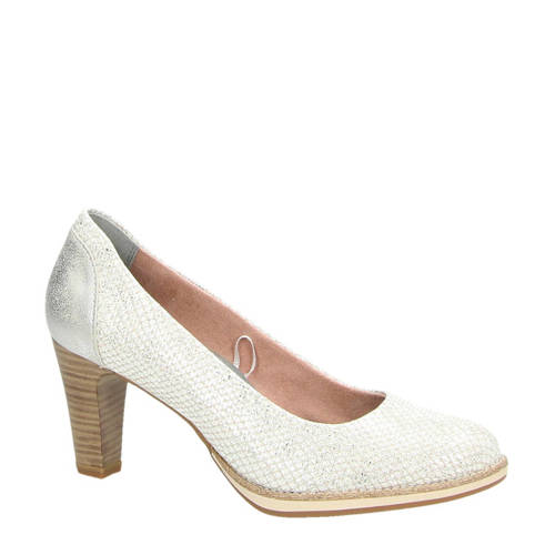Tamaris Pumps Witbeige tamaris kopen in de aanbieding