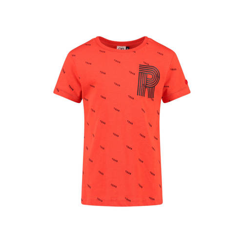 Cks Kids T Shirt Yemer Met Tekst Oranje cks kids kopen in de aanbieding