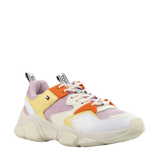 Tommy Hilfiger Chunky Mixed Sneakers Geelwit tommy hilfiger kopen in de aanbieding Tommy Hilfiger Chunky Mixed Sneakers Geelwit tommy hilfiger kopen in de aanbieding