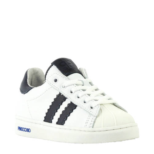 Pinocchio Leren Sneakers Witzwart pinocchio kopen in de aanbieding