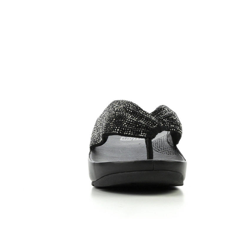 FitFlop TM Twiss Crystal Teenslippers Zwart Wehkamp fitflop-tm-twiss-crystal-teenslippers-zwart-wehkamp