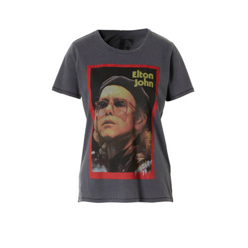 Only T Shirt Met Printopdruk only kopen in de aanbieding
