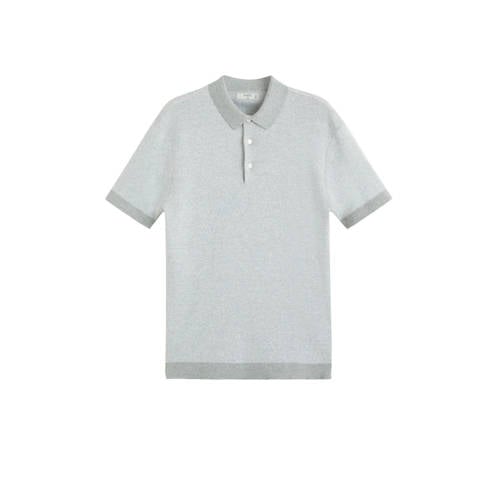 Mango Man Polo Fijn Gebreid mango man kopen in de aanbieding