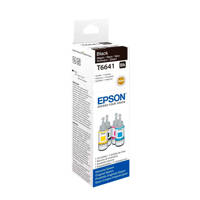 Epson  Ecotank T6641 inktcartridge (zwart), Zwart