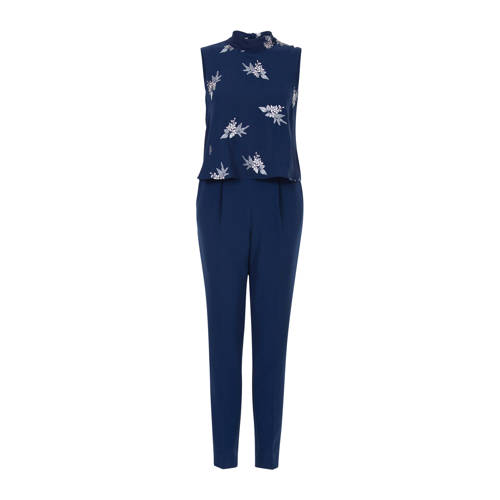 Steps Jumpsuit Met Bloemen Donkerblauw steps kopen in de aanbieding Steps Jumpsuit Met Bloemen Donkerblauw steps kopen in de aanbieding