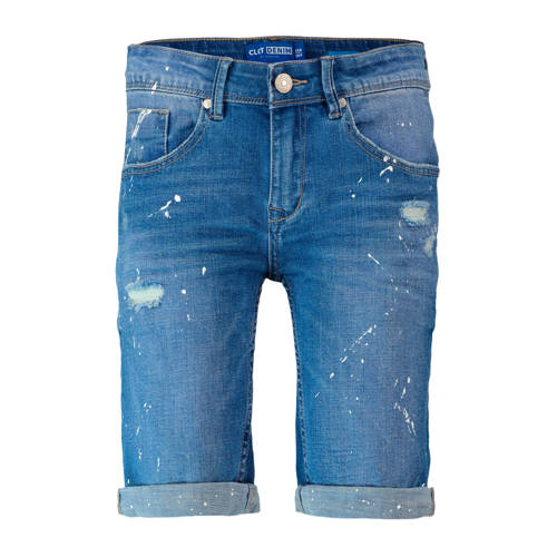 Coolcat Jeans Short Met Slijtage Details En Verfspatten coolcat kopen in de aanbieding Coolcat Jeans Short Met Slijtage Details En Verfspatten coolcat kopen in de aanbieding