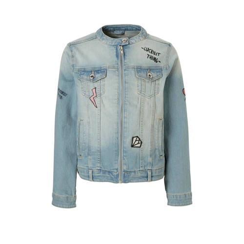 Ca Here There Spijkerjas Met Tekst En Patches ca kopen in de aanbieding Ca Here There Spijkerjas Met Tekst En Patches ca kopen in de aanbieding
