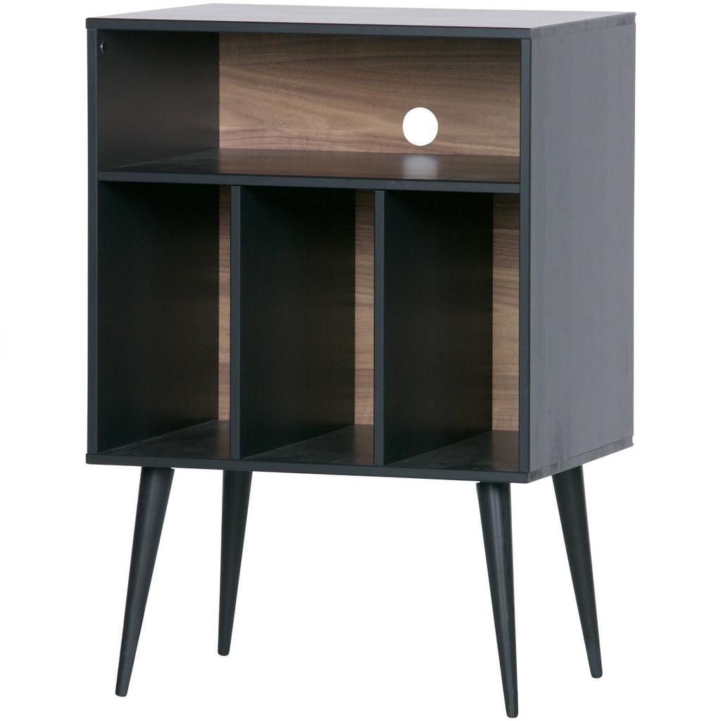 WOOOD WOOOD James Kastje - Grenen - Zwart/Noten - 83x60x44