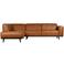 WOOOD WOOOD Statement Hoekbank Links - Chenille - Velvet Taupe