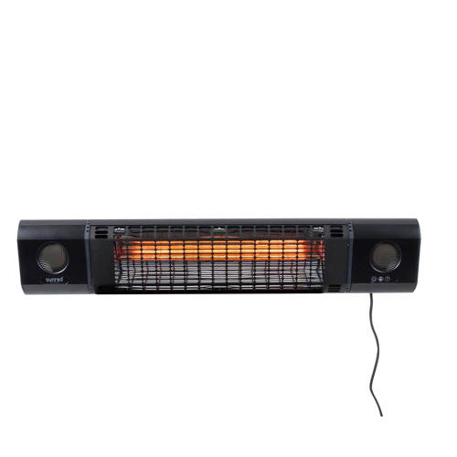 Wehkamp Sunred wand heater Sun and Sound 2000 aanbieding