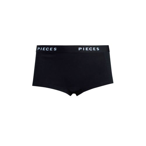 PIECES short PCLOGO zwart afbeelding