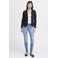 ICHI getailleerde blazer IHKATE zwart