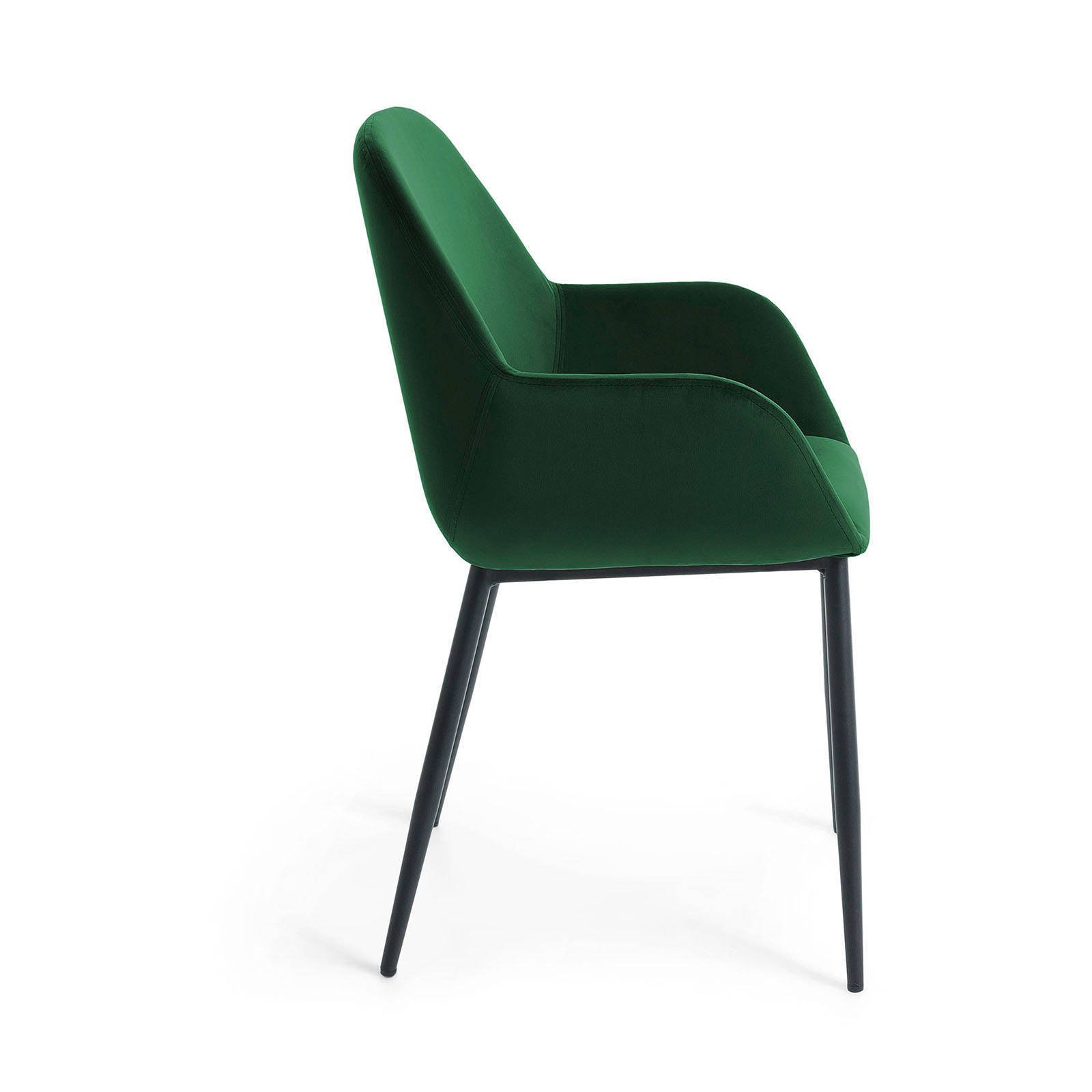 Kave Home eetkamerstoel Kona (set van 2) | wehkamp Kave Home Eetkamerstoel Kona Velvet | Eetkamerstoelen