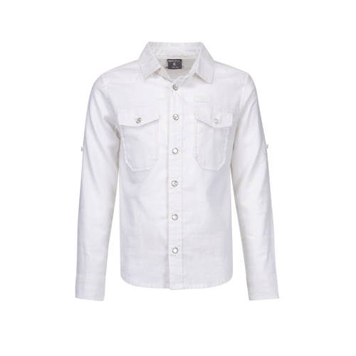 Baker Bridge Overhemd Wit baker bridge kopen in de aanbieding