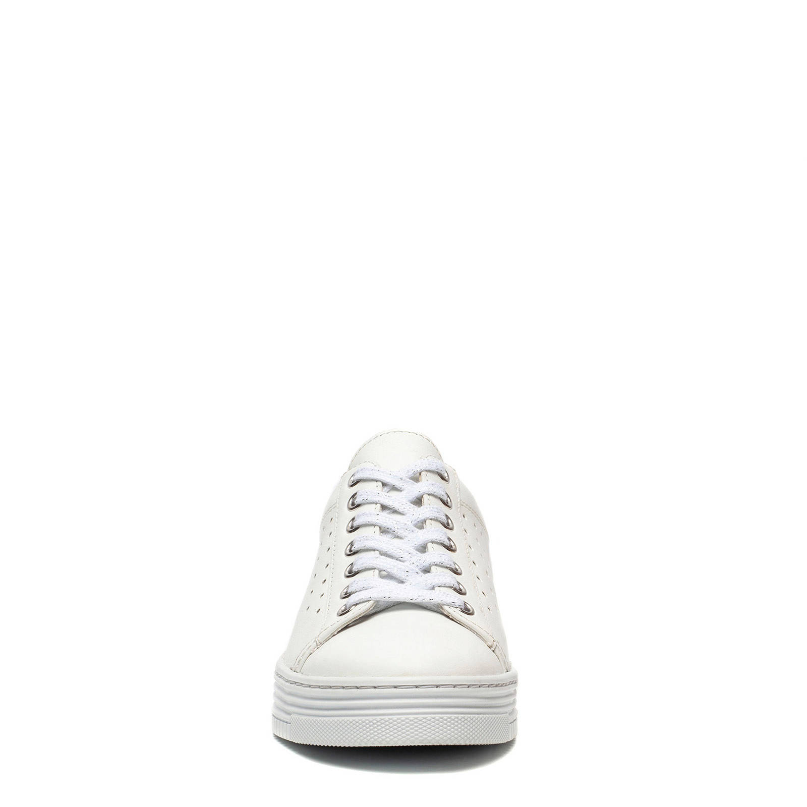 Scapino TwoDay leren sneakers wit | wehkamp