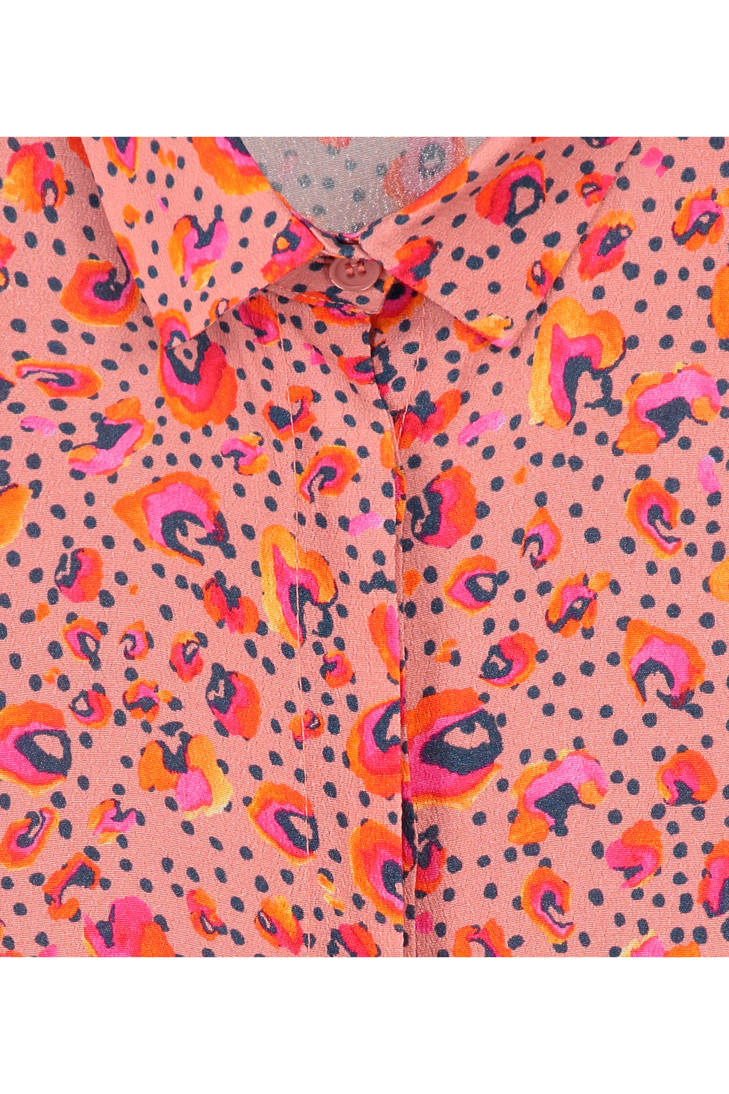 panterprint roze blouse blouse roze blouse panterprint met CKS CKS met CKS met panterprint 7IZHzxZ