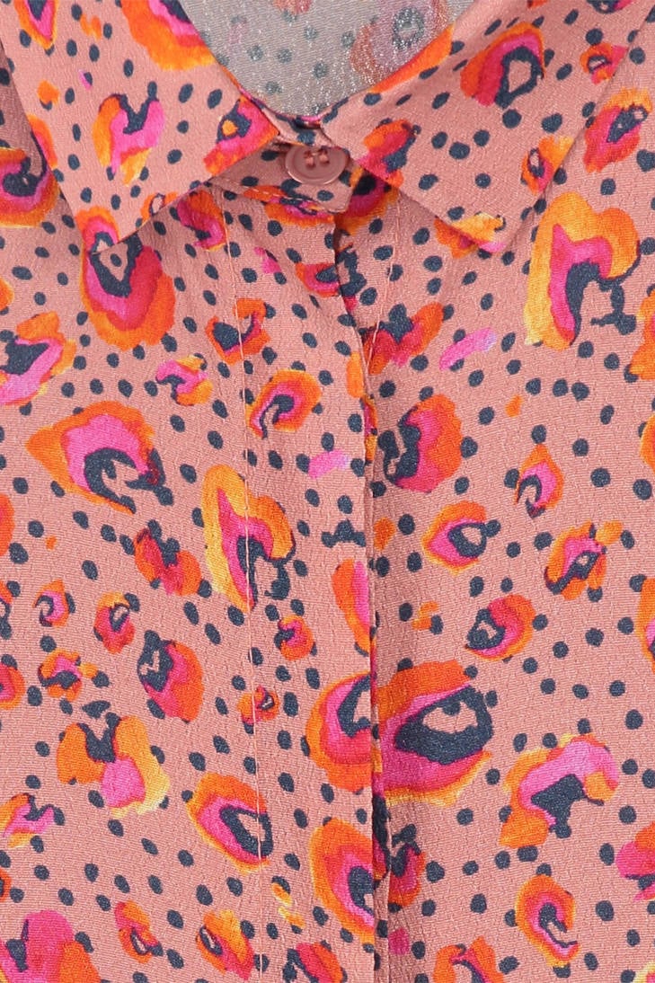 panterprint roze blouse blouse roze blouse panterprint met CKS CKS met CKS met panterprint 7IZHzxZ