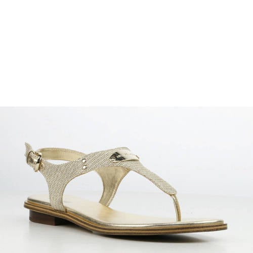 Michael Kors Mk Plate Thong michael kors kopen in de aanbieding