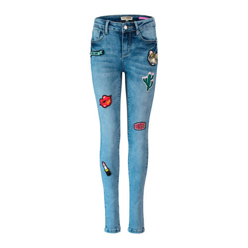 Coolcat Super Skinny Jeans Met Patches coolcat kopen in de aanbieding Coolcat Super Skinny Jeans Met Patches coolcat kopen in de aanbieding