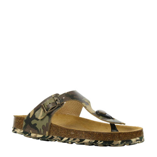 Develab Nubuck Teenslippers Camouflage develab kopen in de aanbieding Develab Nubuck Teenslippers Camouflage develab kopen in de aanbieding
