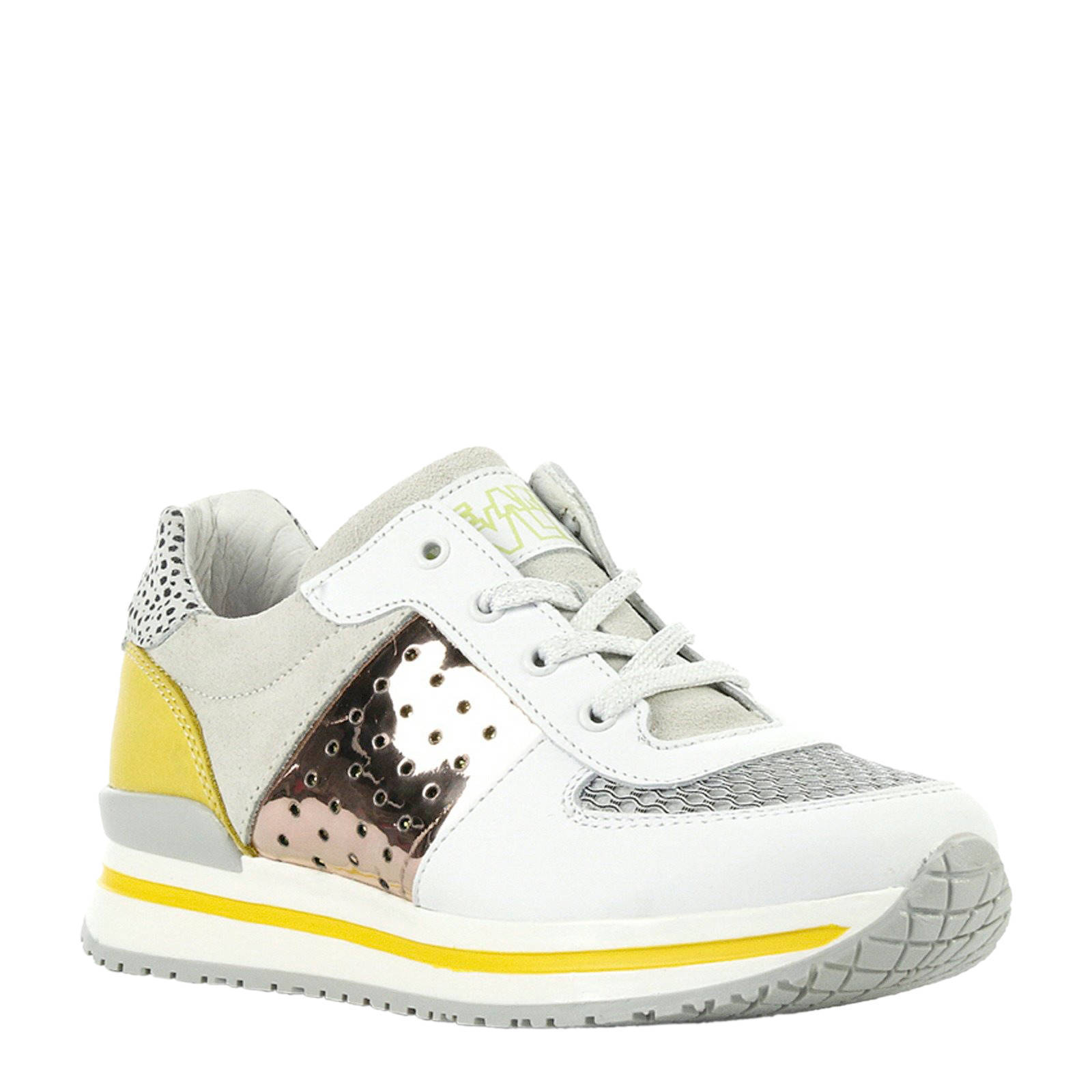 Veja CAMPO Wit / Geel - Gratis levering | Spartoo.nl ! - Schoenen Lage  sneakers Dames € 125,00