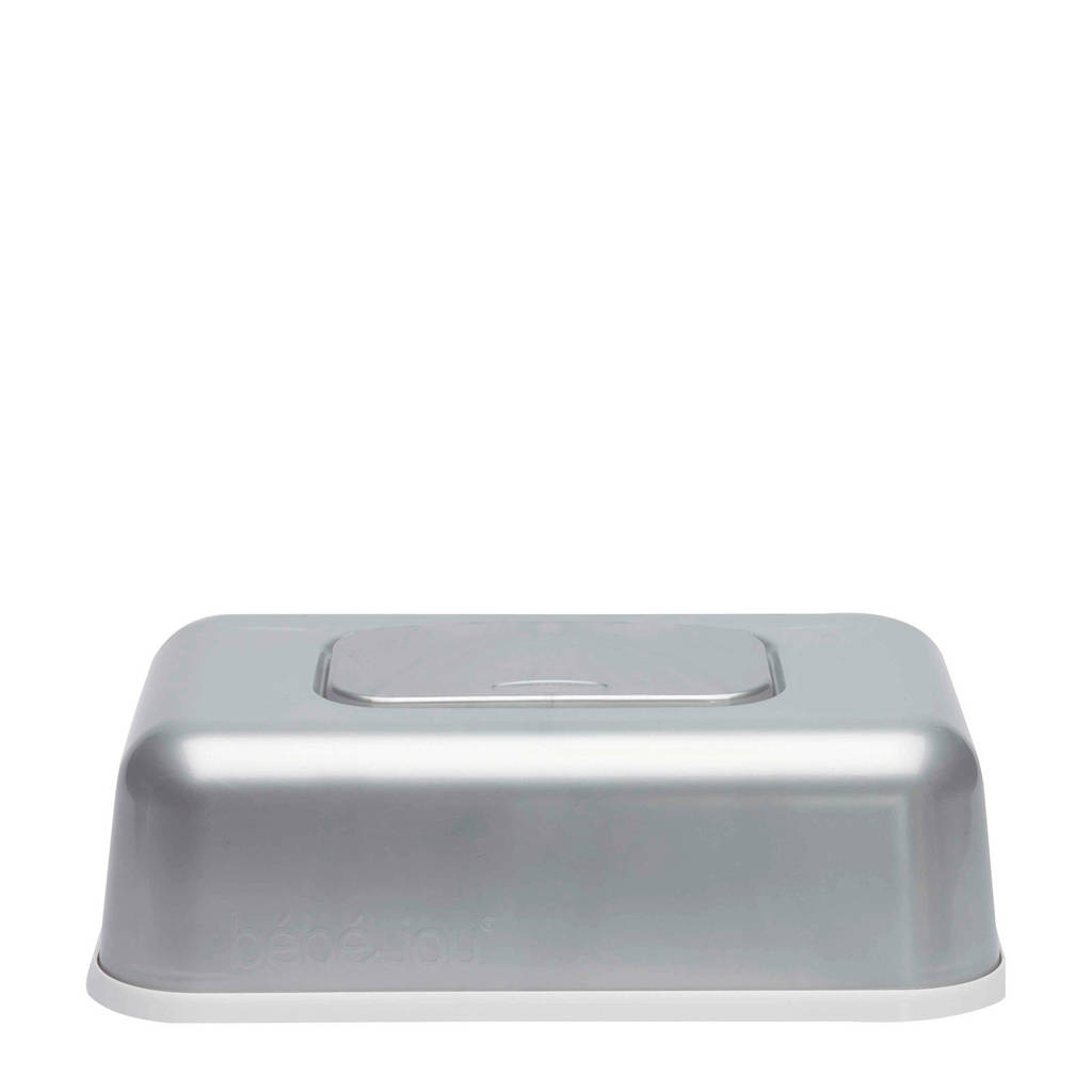 bébé-jou babydoekjesbox zilver, Zilver