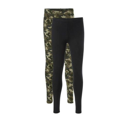 Ca Here There Legging Set Van 2 Groenzwart ca kopen in de aanbieding