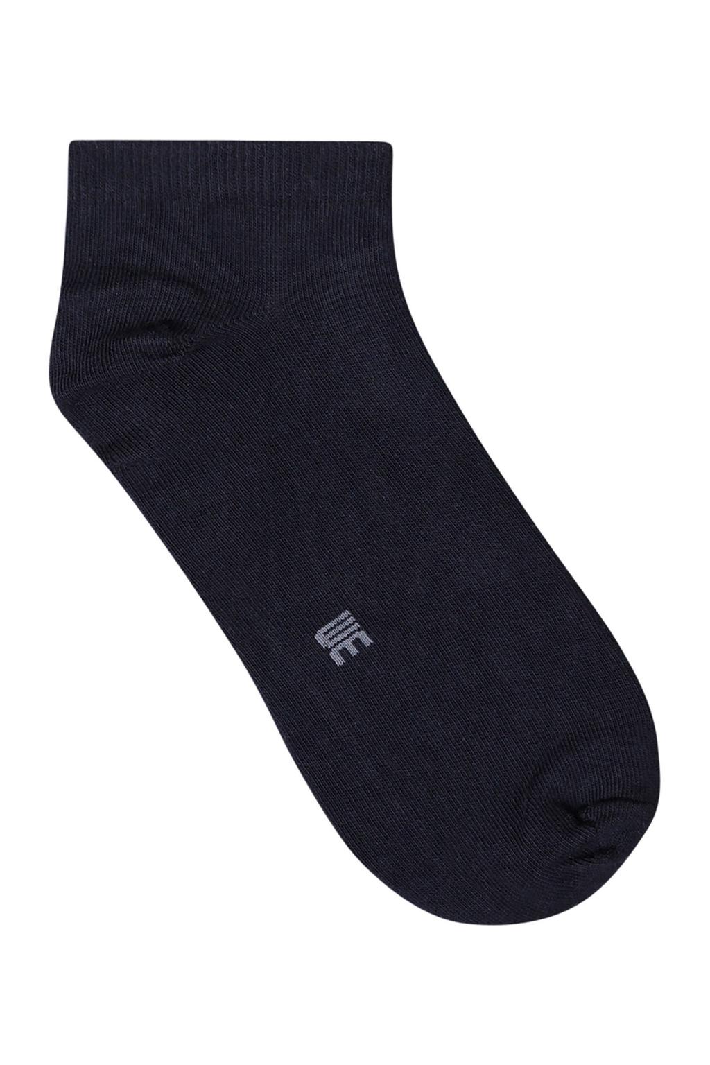 WE Fashion sneakersokken - donkerblauw (set van 3)