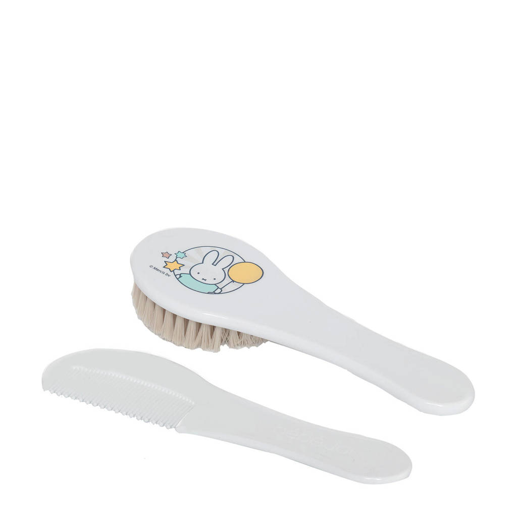 bébé-jou kapset wit Miffy, Wit