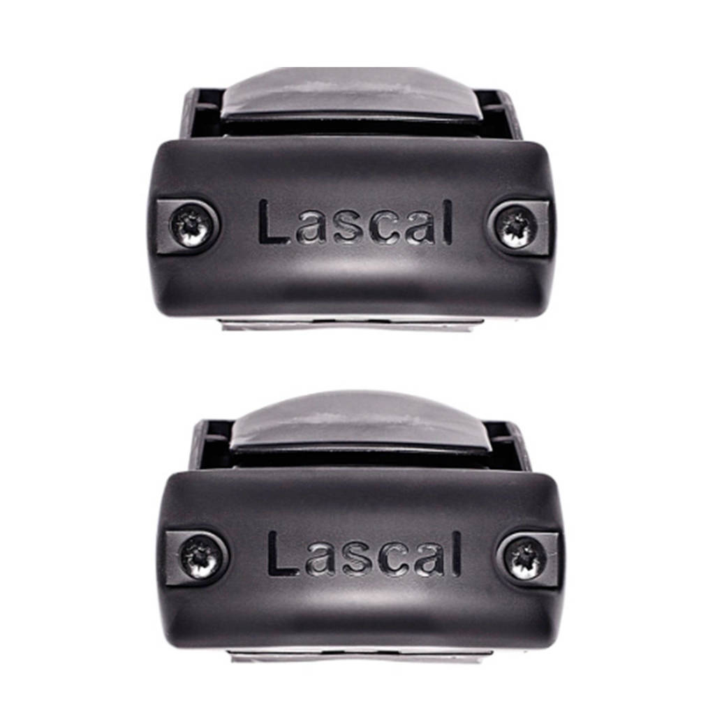 Lascal Bannister installatie kit voor behuizing zwart, Zwart