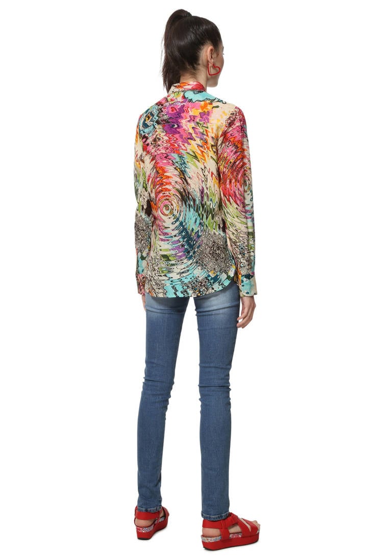 Desigual Desigual Desigual blouse met met print print blouse blouse OnSqwAFZn