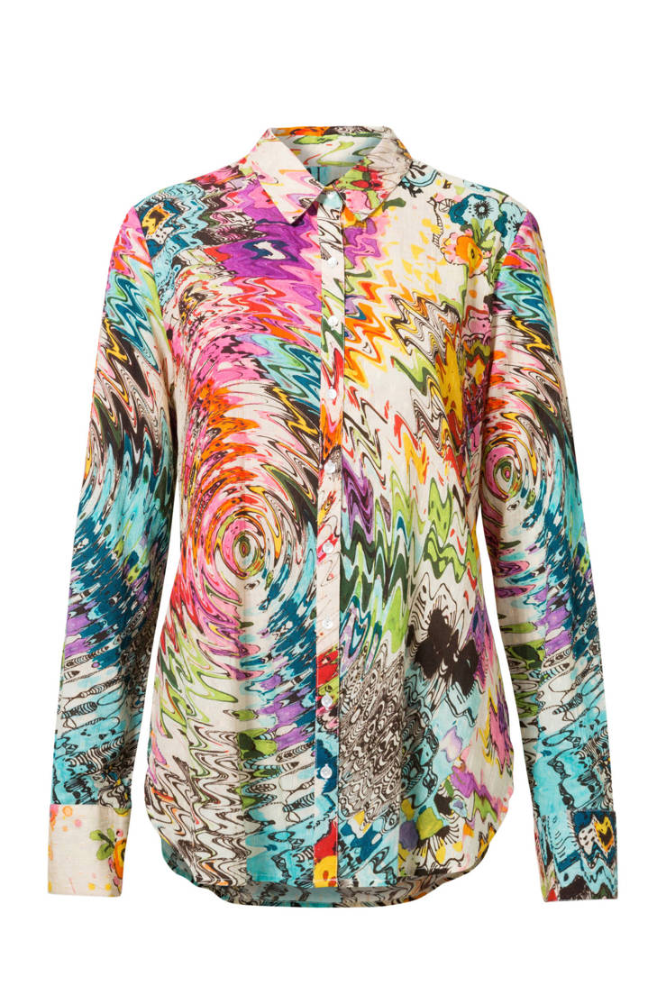 Desigual Desigual Desigual blouse met met print print blouse blouse OnSqwAFZn
