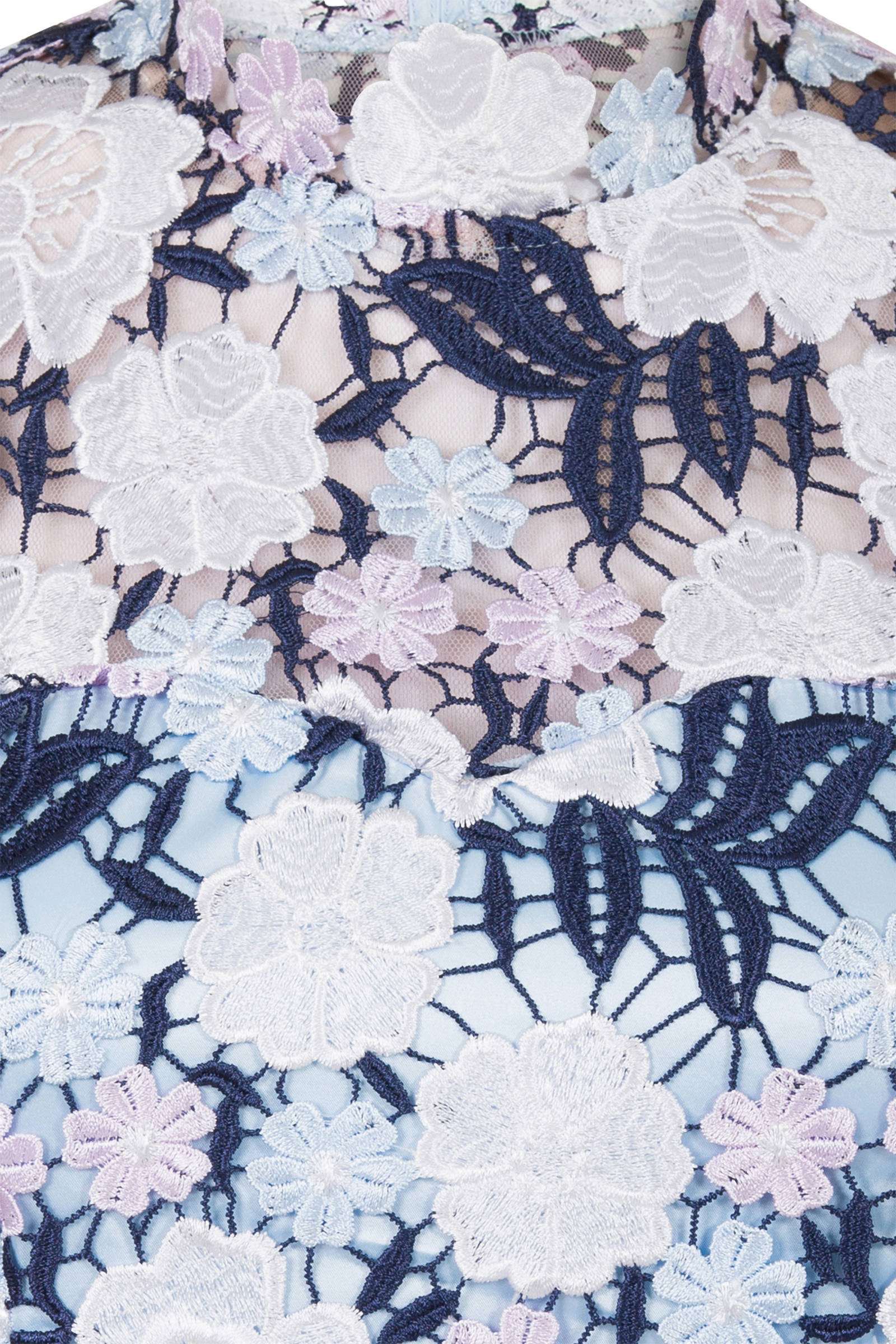Steps kanten jurk met bloemen blauw | wehkamp Steps kanten jurk met bloemen blauw | wehkamp