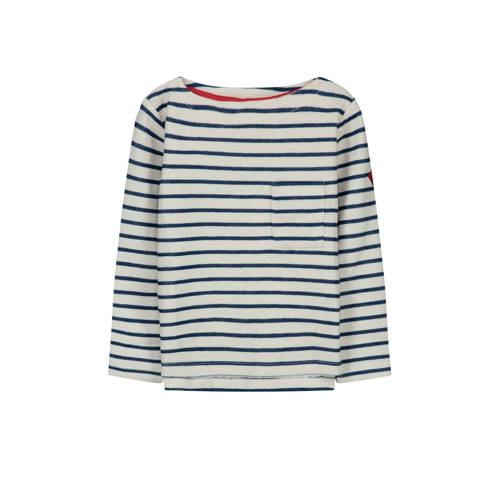 Fred Ginger Gestreepte Longsleeve Eeno Blauw fred ginger kopen in de aanbieding