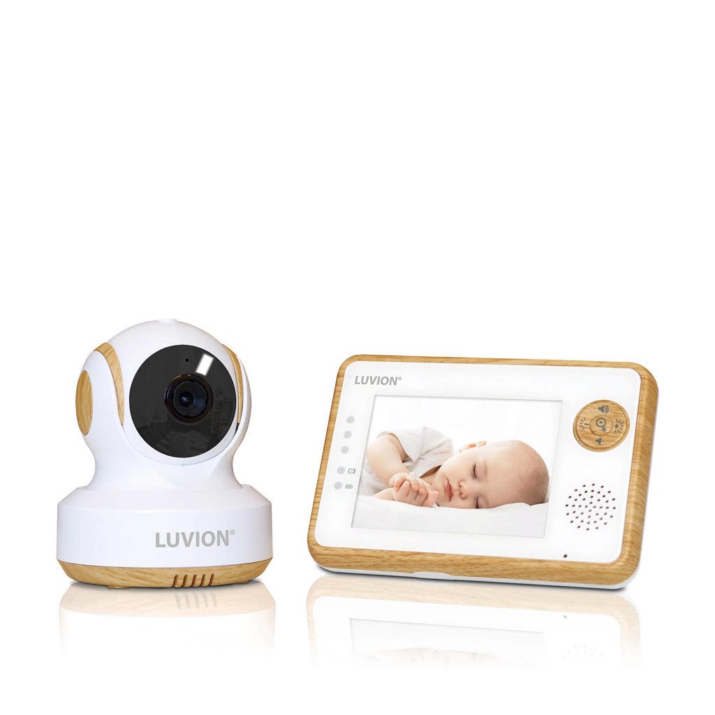 Luvion  Essential Limited Wood babyfoon met camera en 3.5" kleurenscherm
