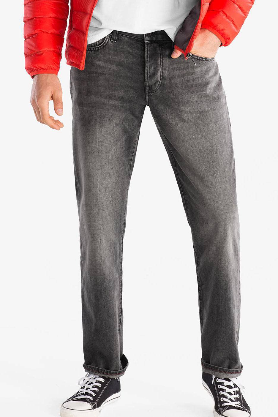 gray relaxed fit jeans