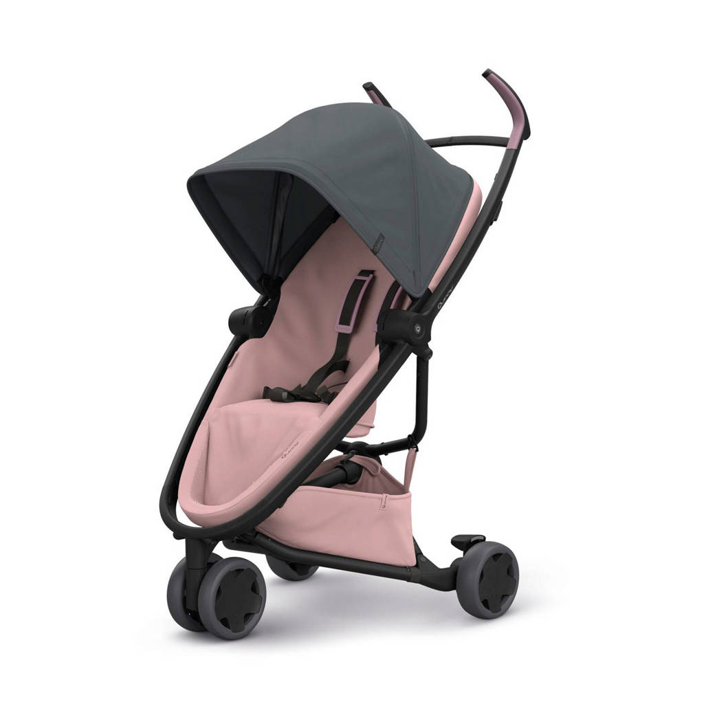 Quinny Zapp Flex buggy Graphite on blush