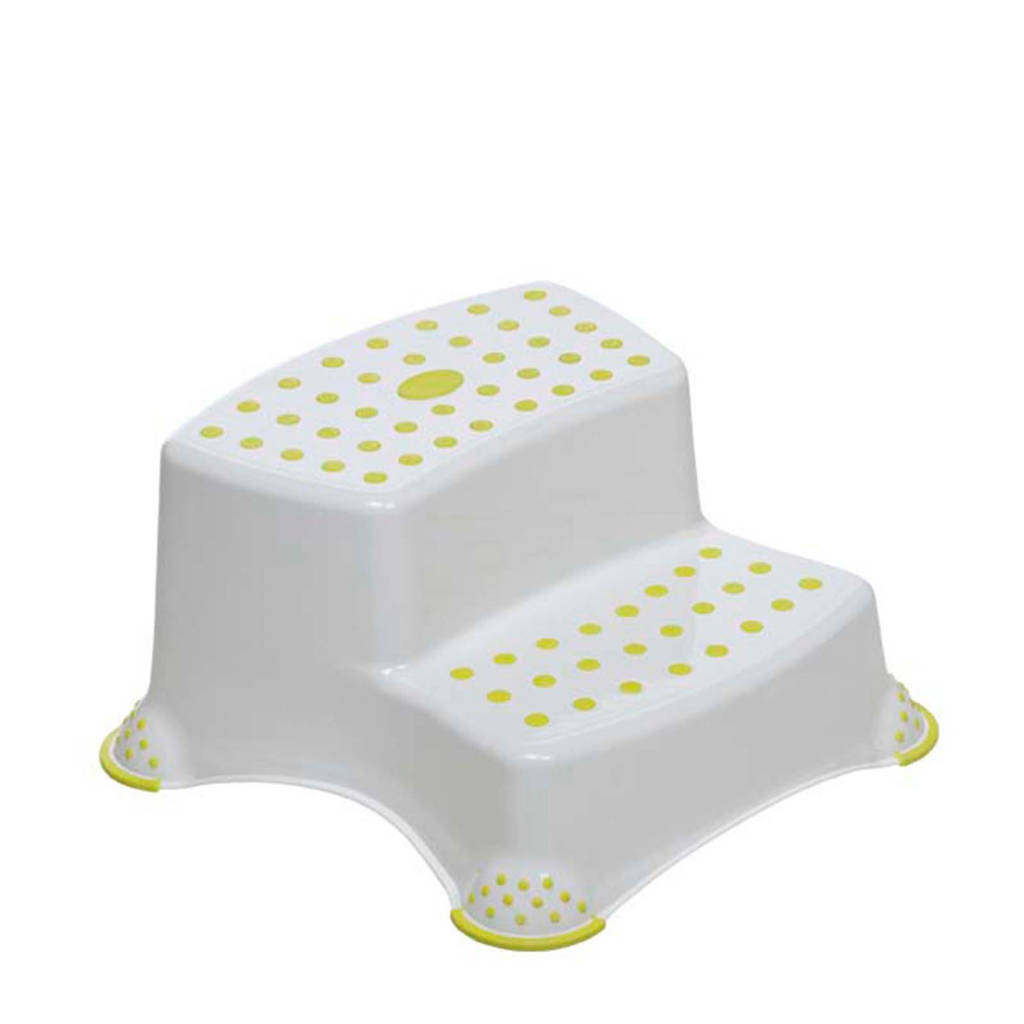 Safety 1st opstapje wit/groen, Wit/groen