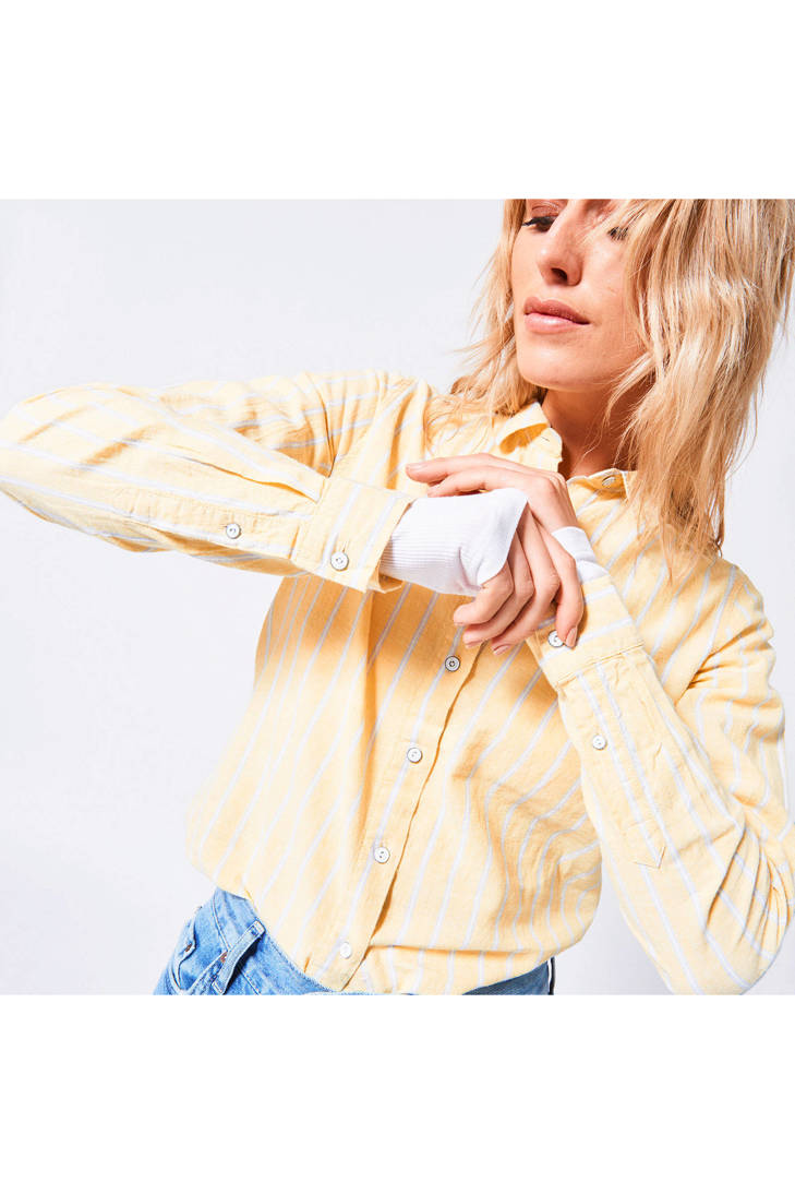 America blouse geel Today met strepen prxSpvq