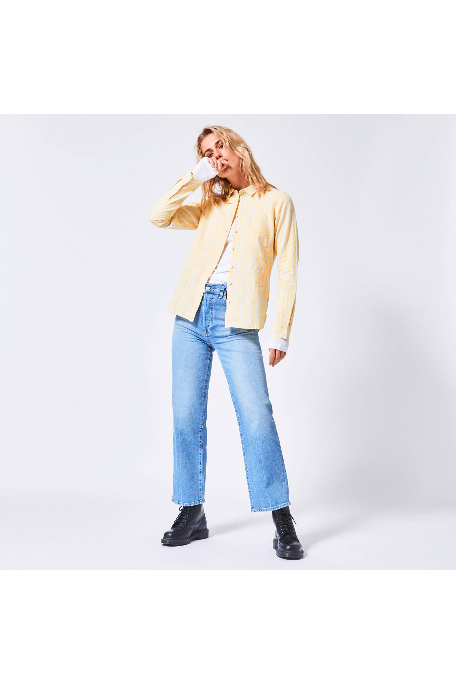 America blouse geel Today met strepen prxSpvq
