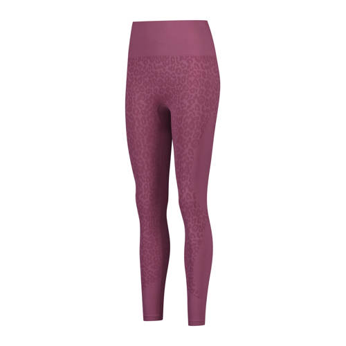 Hunkemoller Sportlegging Met Panterprint Roze hunkemoller kopen in de aanbieding