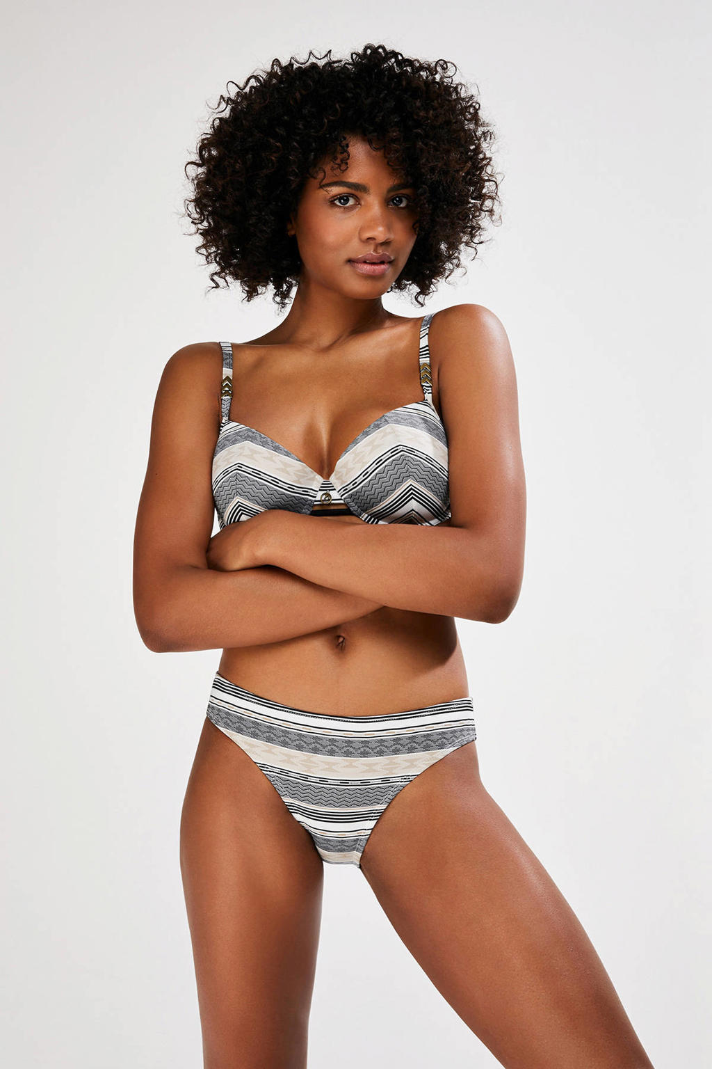 Hunkemöller beugel bikinitop Jacquard Goddess