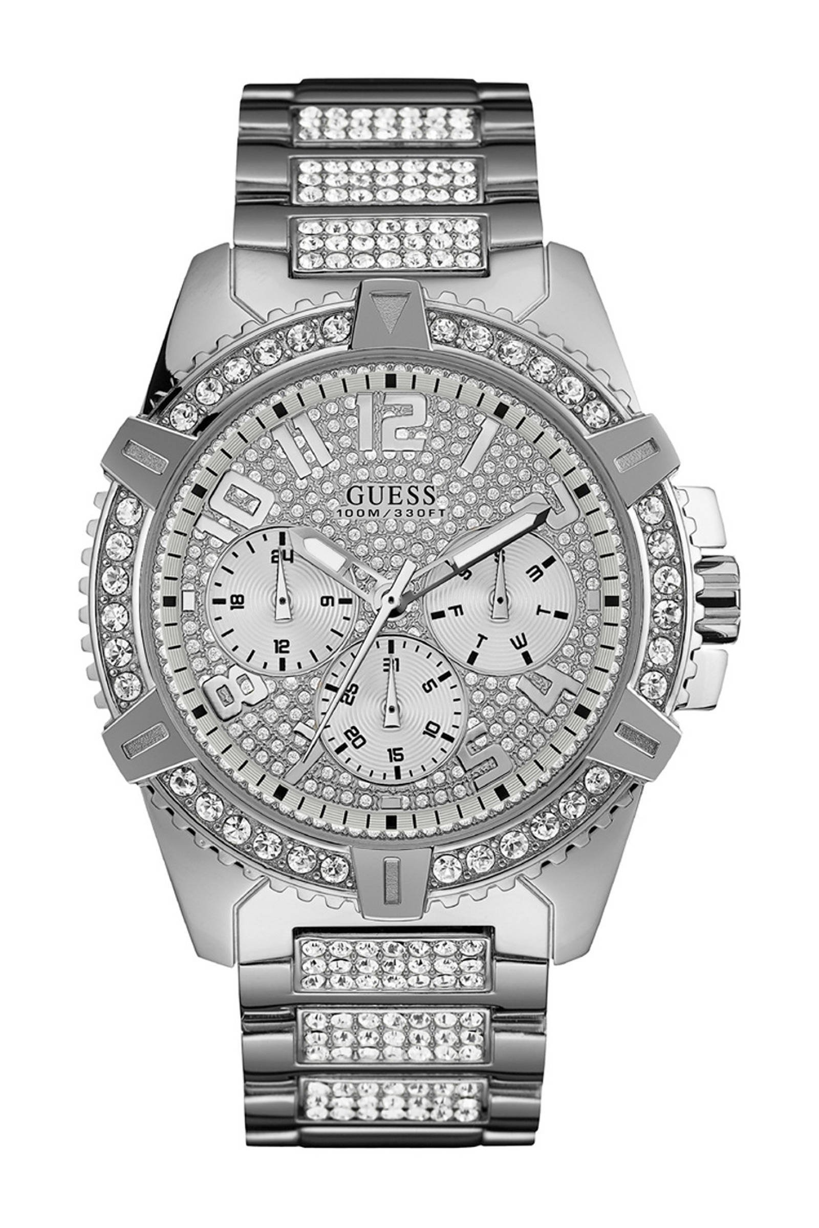 guess horloge zilver
