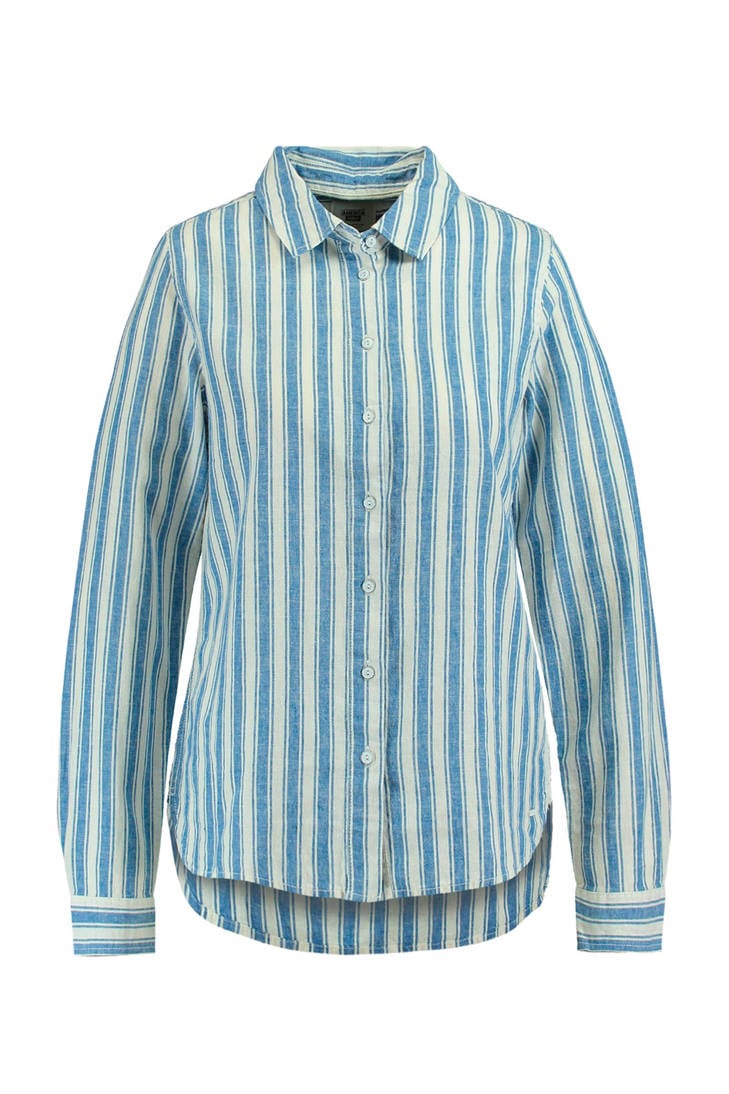 blauw blouse America strepen met Today HXYYqO