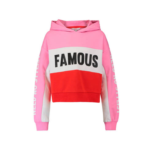Coolcat Hoodie Met Tekst Roze coolcat kopen in de aanbieding Coolcat Hoodie Met Tekst Roze coolcat kopen in de aanbieding