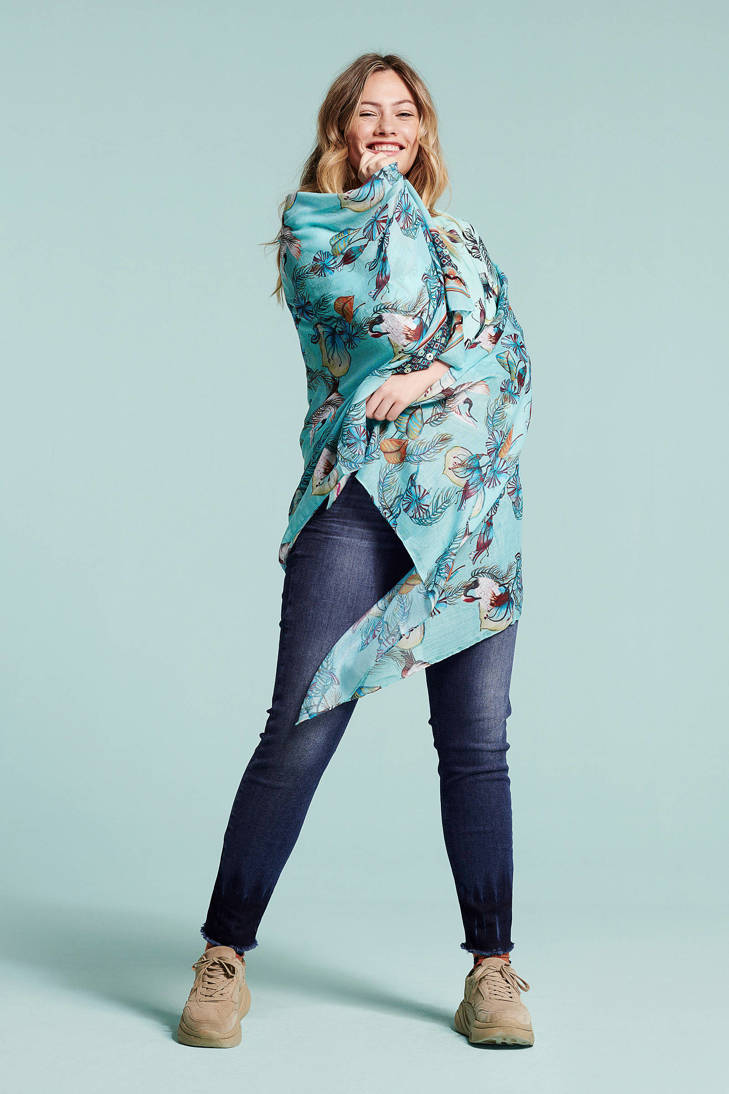 blouse met print all Didi over Japanse H1xw8nq4