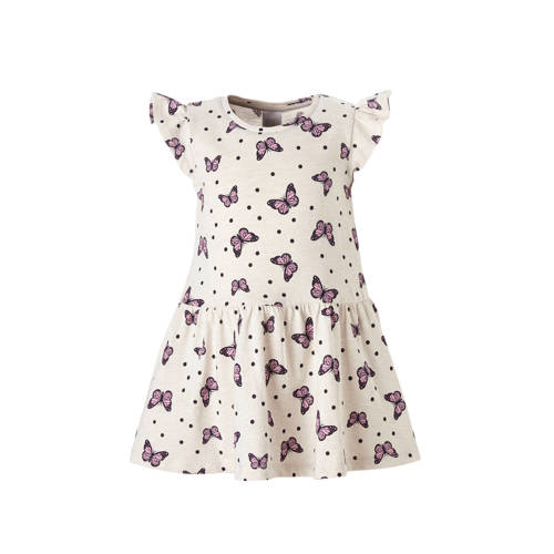 Ca Palomino Jurk Met Vlinders Beige ca kopen in de aanbieding